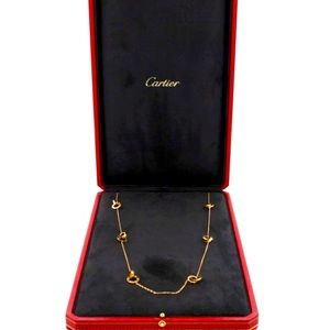 CARTIER LOVE INTERLOCKING NECKLACE